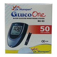 Dr Morepen BG03 50 glucose strips by Dr Dry