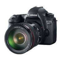 Canon EOS-6D DSLR Camera Kit with EF 24-105mm f/4L IS USM Lens - Bundle - with 64GB SDXC Card, Camera Bag, 2x Spare Battery, Shotgun Mic, Video Light, Tripod, Software Package And More