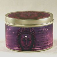 8 oz Buddhalicious Moisturizing Candle for Massage Harmony
