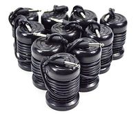 10 PACK Foot Bath Detox Ionic Cleanse Spa Arrays 0.25" in Universal Refill BLACK