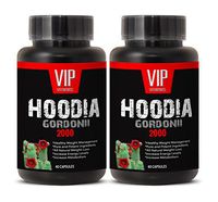 Best Hoodia Gordonii Cleanse - Pure Hoodia Gordonii Extract 2000mg - Hoodia Gordonii Highly Effective Appetite Suppressing (2 Bottles 120 Capsules)