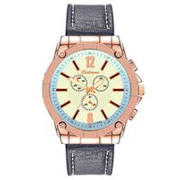 Mens Watches,Fxbar Fashion Leather Men's Quartz Watch Charming Luxury Casual Watch Clock Bracelet Watches (B)