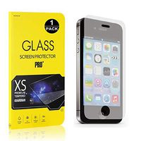 iPhone 4 / 4S Screen Protector Film, UNEXTATI Tempered Glass Screen Protector, HD Clear Screen Protector for iPhone 4 / 4S (1 Pack)