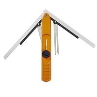 BORA 530401 MiteriX Angle Duplicating Tool. Miter Duplicator / Angle Measuring Tool That Splits In Half So You Can Transfer the Exact Miter Angle to Your Miter Saw