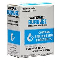 Water Jel - Burn Relief - 3.5 Gram - Gel - Individual Packet - 25/Box-MCK