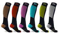 Extreme Fit 6-Pairs : Unisex Copper-Infused Compression Socks Small/Medium
