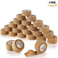 Self Adherent Cohesive Tape Wrap Bandage | First Aid Wound Premium Quality Fda Approved 2 Inches X 5 Yards - 24 Count Multi Color