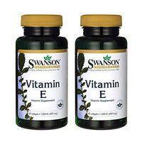 Swanson Vitamin E 1000 Iu 1000 Iu (450 Milligrams) 60 Sgels (2 Pack)