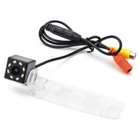 aSATAH 8 LED Car Rear View Camera for KIA Sportage SL/Sportage R 22010~2015 & Vehicle Camera Waterproof and Shockproof Reversing Backup Camera (8 LED)