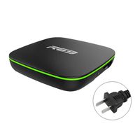 Difcuy 4K Ultra HD TV Box,R69 1+8G/2+16G HD 4K 2.4GHz WiFi S905W Quad Core Cortex-A53 3D 4K/2K Output Smart Home TV Set Top Box for Android 7.1,US Plug 1+8g