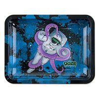 Ooze Metal Rolling Tray Medium - 10x7.75 (Kosmic Kraken)