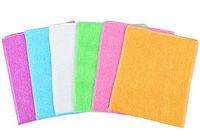 MAYOUTH Dish Rags Kitchen Rags Small Cleaning Cloths Wash Cloth Dish Towels for Washing Dishes Wipes (6)