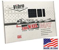 Vibro-Black 200 mil-The Thickest Firewall Sound Deadening Mat-Audio Noise Insulation Car Sound Dampening-Sound Insulator- Automotive Sound Deadener-Buy & Support Made in USA- Not Russia or China