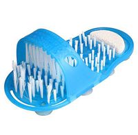 1 Pc Eminent Popular Clean Brush Massager Slipper Shower Tools Smoothy Care Callus Remover Bath Shoe Color Blue