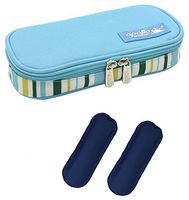 goldwheat Portable Medical Travel Cooler Bag Insulin Cooler Case Ice Bags with 2 Ice Pack