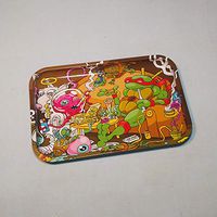 Dunkees Premium Rolling Tray"Pizza Delivery" - 12" x 8"