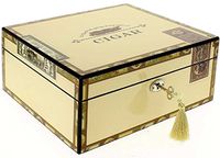 Angelo Humidor - Hold 25 Cigars - high Gloss - Lock