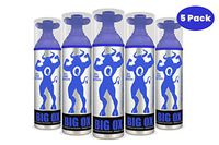 New 10LITERS Oxygen CAN - Pure Oxygen Can - Big Ox O2 95% Pure Oxygen - 100-200 Breaths, 1-2 Seconds Each (5CANS)