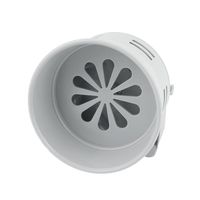 uxcell MS-290 Gray Plastic Industrial Alarm Sound Motor Siren 130dB DC 24V