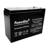 BP10-12 T2 12V 10Ah Sealed Lead Acid Battery BP10-12T2 - HIGH Rate New