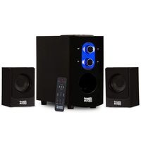 Acoustic Audio AA2130 Bluetooth Home 2.1 Speaker System for Multimedia Computer Gaming