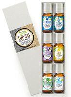 Top 3 Blends & Top 3 Pure Oils Set 100% Pure, Best Therapeutic Grade Essential Oil Kit - 6/10mL (Calm Body/Calm Mind, Cleaning, Lavender, Lemon, Peppermint, Cleanse Body & Mind)