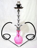 2 Hose Hookah Shisha Pipe - 28" LOOKING GLASS
