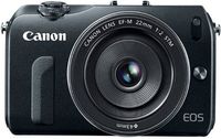 Canon EOS M 18.0 MP Compact Systems Camera with 3.0-Inch LCD and EF-M 22mm STM Lens (OLD MODEL)