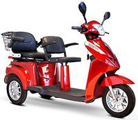 Two Seats Tandem Adult Electric Mobility Scooter, Double Seats