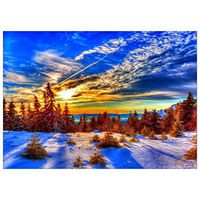 Meidexian888 DIY 5D Diamond Painting,5D Embroidery Paintings Rhinestone Pasted DIY Diamond Painting Cross Stitch Full (H)