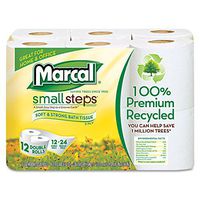 MARCAL 12 ROLL DOUBLEROLL 6PKS/12RLS PER CASE