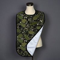Natural Camo Green Adult Bib - Covered with Care - 5 Pack