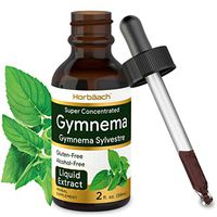 Gymnema Sylvestre Liquid | 2 fl oz | Alcohol Free | Super Concentrated Gymnema Leaf Extract Drops | Vegetarian, Non-GMO, Gluten Free Supplement| by Horbaach