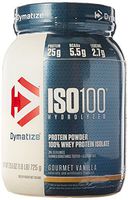 Dymatize Nutrition ISO 100 Post Workout and Recovery Supplements, Gourmet Vanilla, 9.6 Pound (Pack of 6)