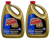 Liquid Plumber Clog Remover, Professional, 80 oz (Тwo Рack)