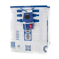 Hallmark 13" Large Light and Sound Gift Bag (Star Wars R2-D2) for Birthdays, Fathers Day, Movie Parties or Any Occasion