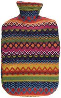 Knit Cover Hot Water Bottle - Light Peru 2l Water Bottle by Fashy