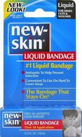 New-Skin Liquid Bandage, First Aid Liquid Antiseptic, Over 50 Applications, 0.3 Fluid Ounce by New-Skin