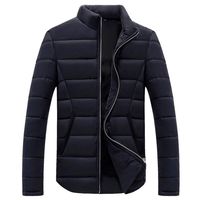 BBT-Shop Men's Suit Jacket Blazer Charm Coats Sweater Sweatshirt Blouse Long Sleeve Winter Coat Outwear Zipper Pocket Cotton Padded Stand Collar Tailcoat Overcoat Top Business Praty Suit Pant Set