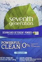 Seventh Generation Automatic Dishwashing Powder, Free & Clear, 45 oz