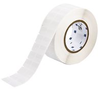 Brady THT-115-427-5 1" Width x 0.75" Height, B-427 Self-Laminating Vinyl, Matte Finish White/Translucent Thermal Transfer Printable Label (5000 per Roll)