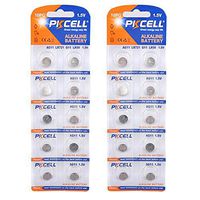 AG11 LR721 LR58 162 18mAh 1.5V Alkaline Zinc-Manganese Button Cell 20PC