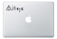 Always Harry Potter MacBook Laptop Car Die-Cut Vinyl Decal Sticker (3" Long, Black)
