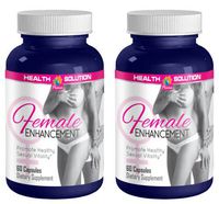 Female libido Dietary Supplement - Female Enhancement 1560MG - Promote Healthy Sexual Vitality - Horny Goat Weed Herbal Complex - 2 Bottles (120 Capsules)