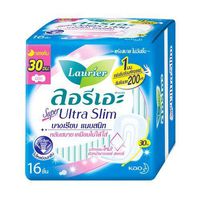 Laurier Super Ultra Slim - 30 Cm 16 Pieces/pack