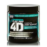NFP Gear Flexpro 4D Complete Joint Support Supplement with Cissus Quadrangularis - 90 Capsules - Overall Joint Relief and Health - Supports Connective Tissue Creation & Repair in Both Men and Women