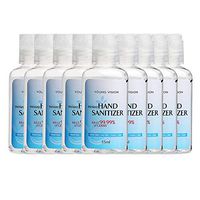 Hand Sanitizer Travel Size 55 ML Hand Soap Disposable Antibacterial Hand Sanitizer Moisturizing Refreshing Gel Sanitizing Instant Hand Sanitizer Gel Kills 99% of Germs(9 PCS)