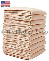 Wave Medical Disposable Incontinence Pads (100-Count) Bed Covers for Women, Men, Elderly, Kids | 6-Layer Super Absorbent Protection | Urine, Accidents, Liquid | Large 30” x 36” | 100g, 15g SAP