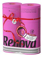 Renova Red Label Maxi Toilet Paper, Fucsia