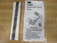 Disposable Wrist Strap 12" Adhesive Strip